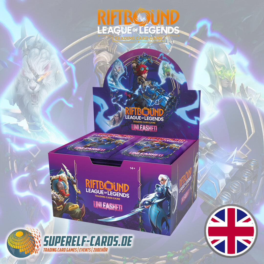 Riftbound: League of Legends TCG - Unleashed Display mit 24 Booster Packs - EN