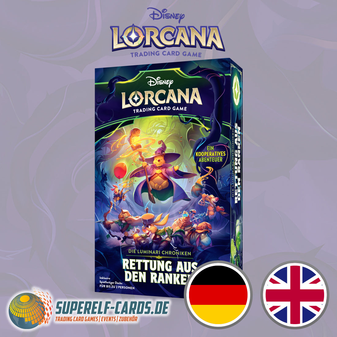 Disney Lorcana - Angriff der Ranke! - Die Luminari Chroniken: Rettung aus den Ranken DE / EN