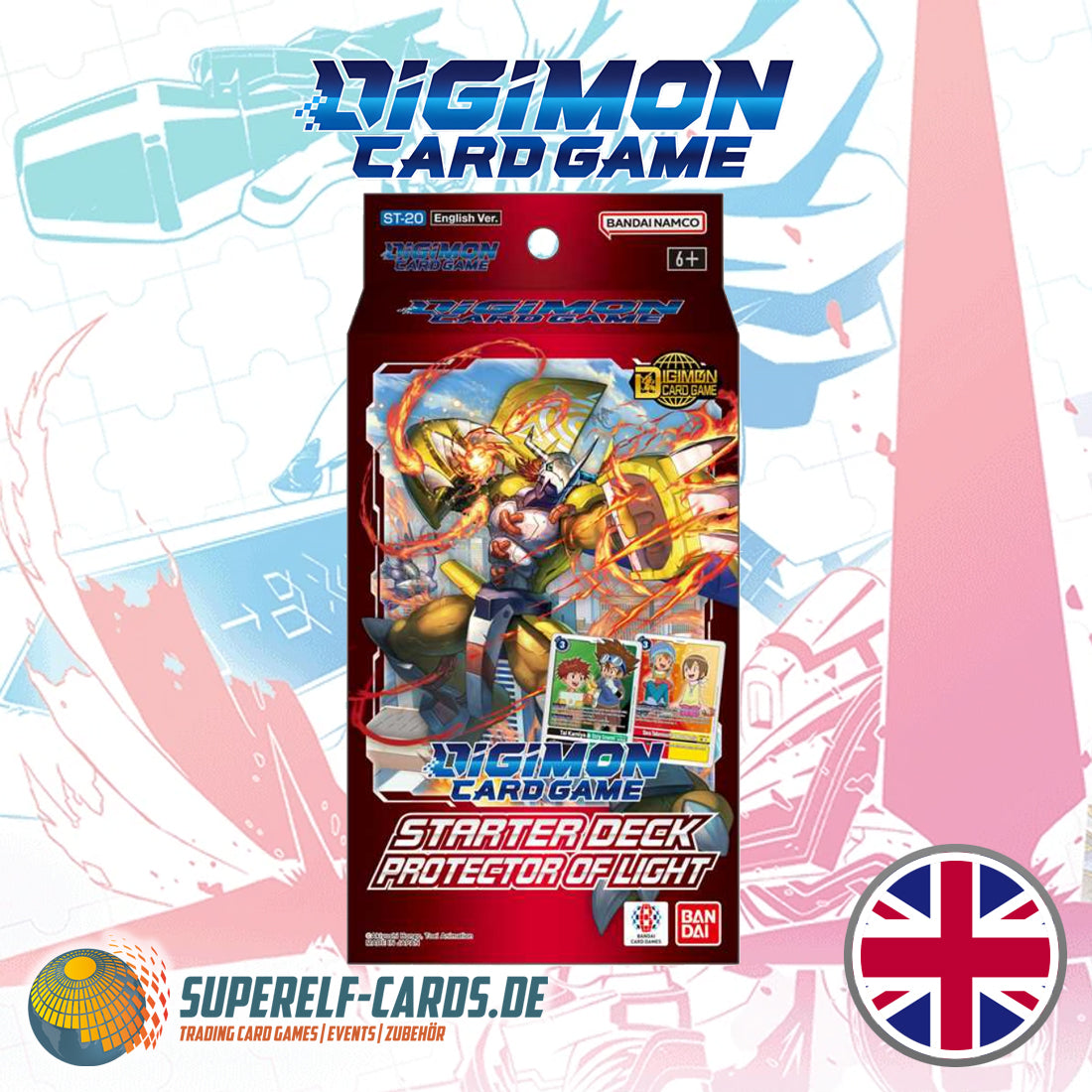 Digimon Card Game - ST-20 - Protector of Light Starter Deck EN