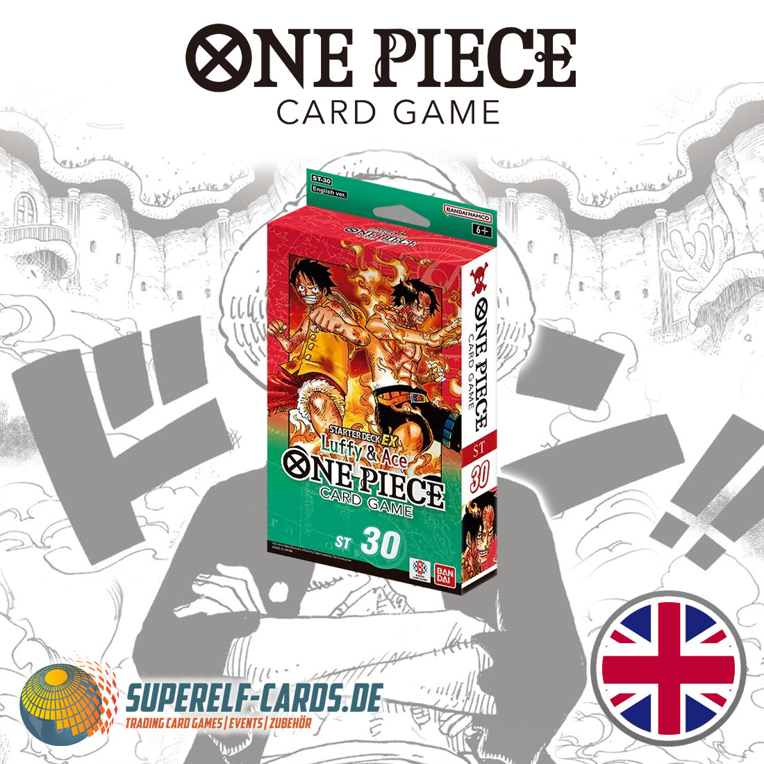 One Piece Card Game - Starter Deck EX - Luffy & Ace ST-30 EN