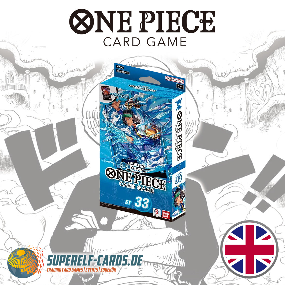 One Piece Card Game - Starter Deck - Kuzan ST-33 EN