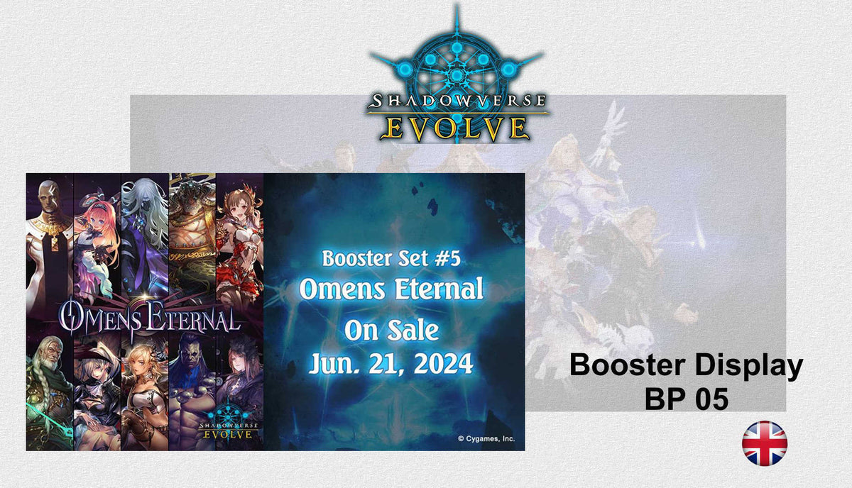 Shadowverse: Evolve TCG - Omens Eternal - Booster Display BP05 - EN
