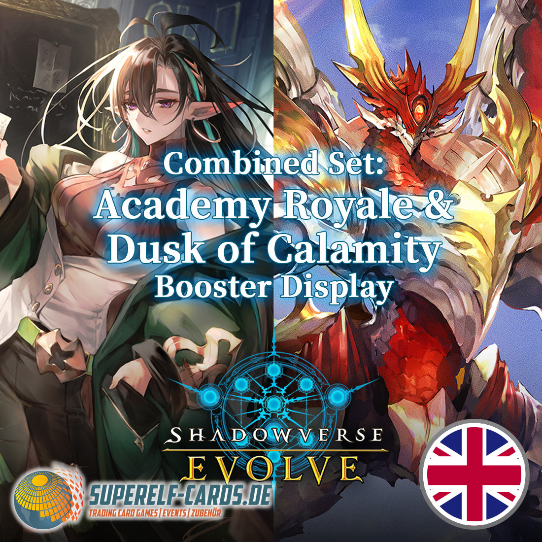 Shadowverse: Evolve - Academy Royale & Dusk of Calamity - Booster Display BP21/22 - EN - VVK 20.11.26
