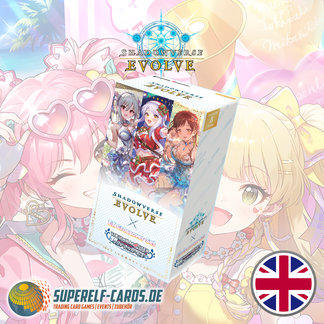 Shadowverse: Evolve - The Idolm@Ster Cinderella Girls EX Crossover Set Display - EN