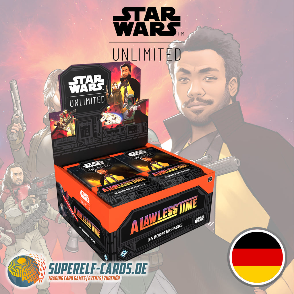 Star Wars: Unlimited - Gesetzlose Zeiten / A Lawless Time - Booster Display DE / EN