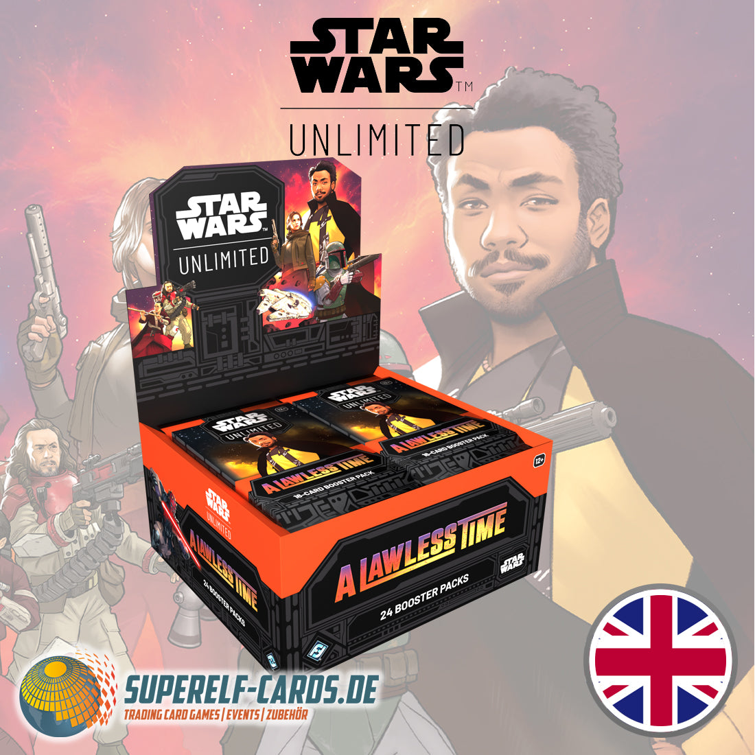 Star Wars: Unlimited - Gesetzlose Zeiten / A Lawless Time - Booster Display DE / EN