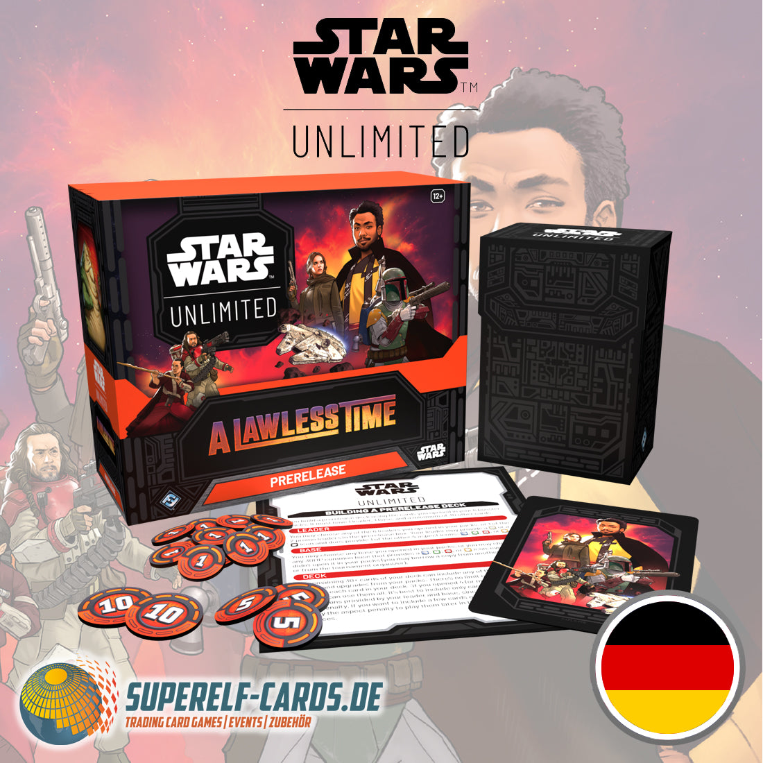Star Wars: Unlimited - Gesetzlose Zeiten / A Lawless Time  - Pre-Release Kit DE / EN