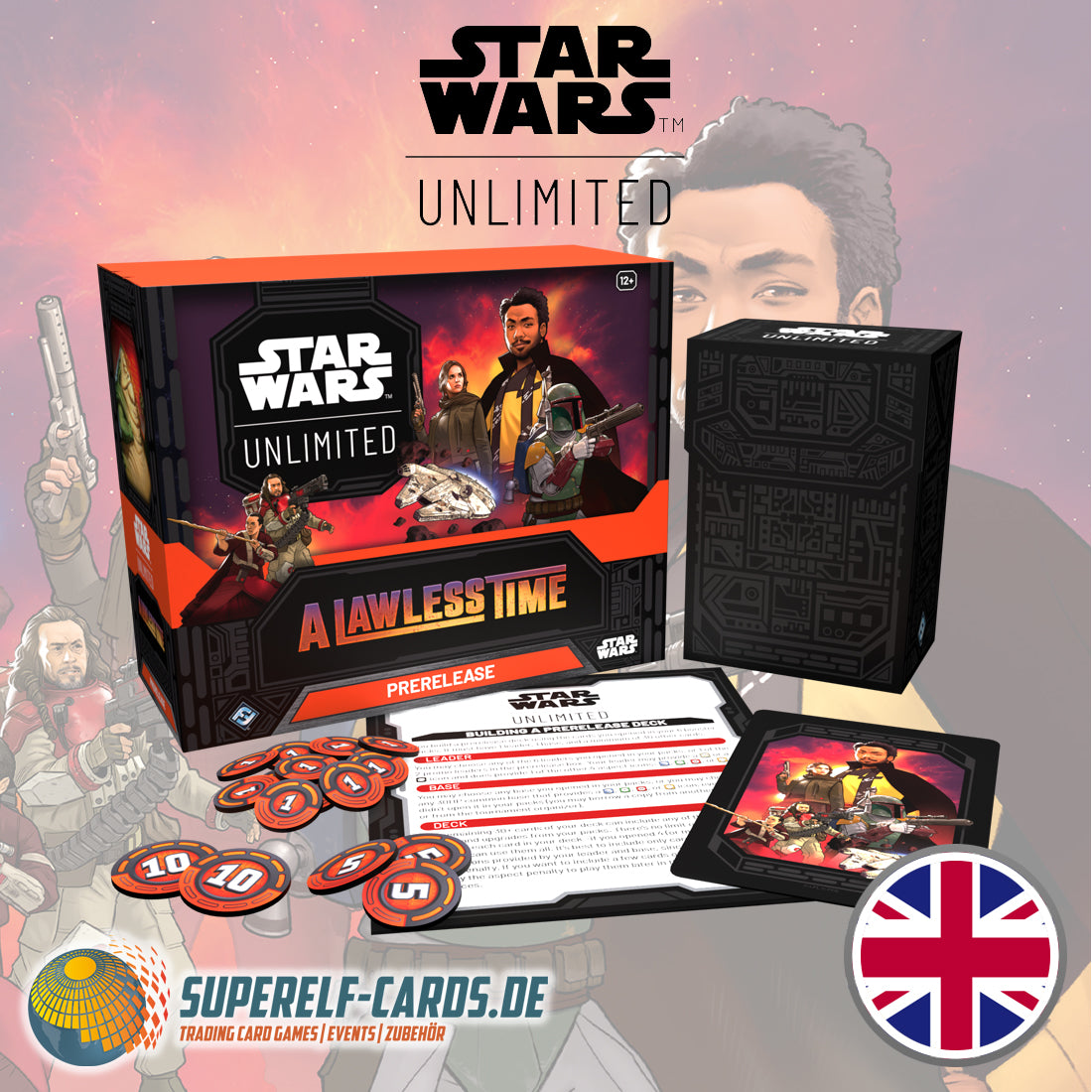 Star Wars: Unlimited - Gesetzlose Zeiten / A Lawless Time  - Pre-Release Kit DE / EN