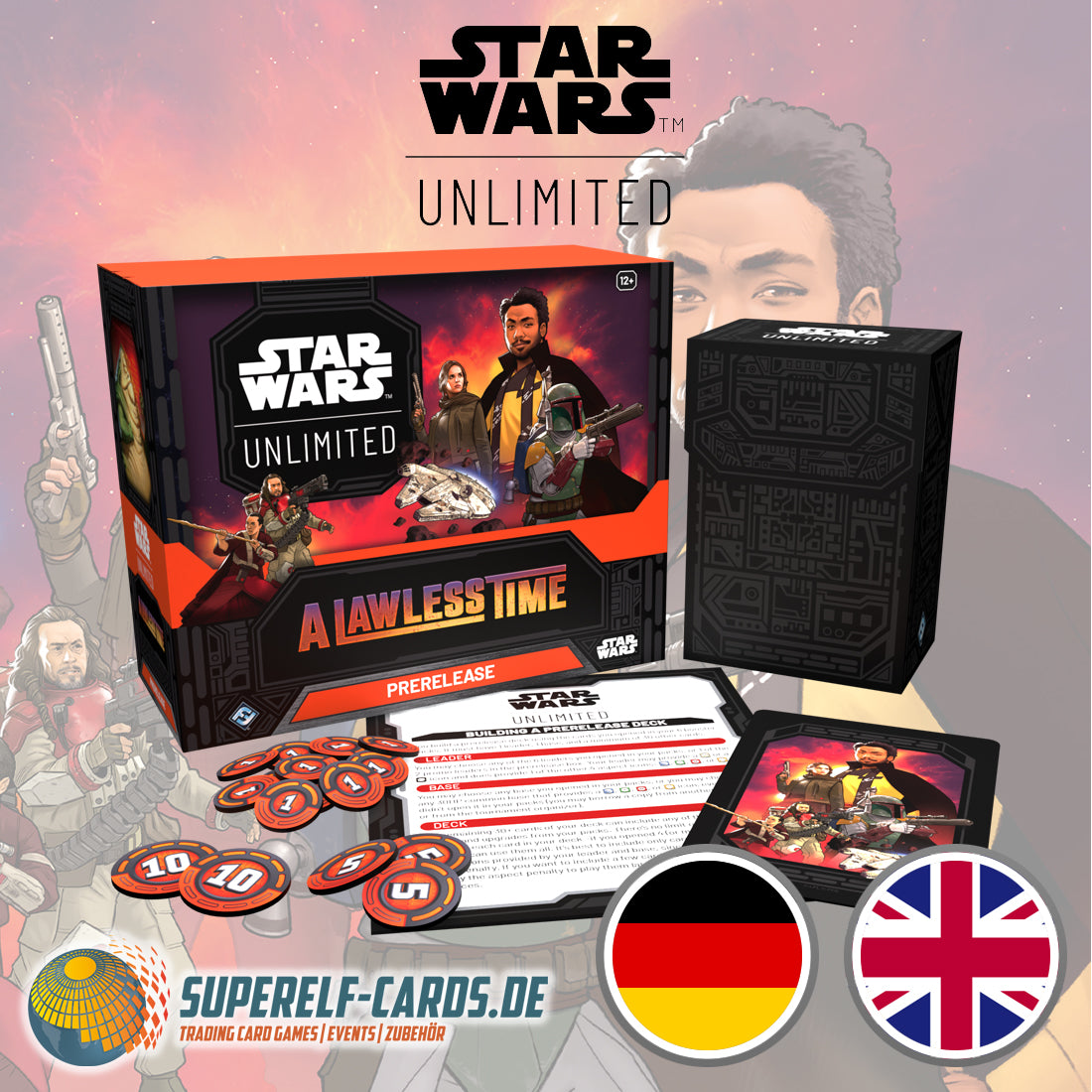 Star Wars: Unlimited - Gesetzlose Zeiten / A Lawless Time  - Pre-Release Kit DE / EN