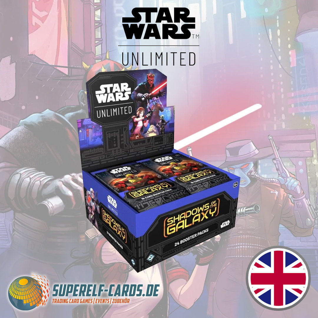 Star Wars: Unlimited - Schatten der Galaxis / Shadows of the Galaxy - Booster Display DE / EN
