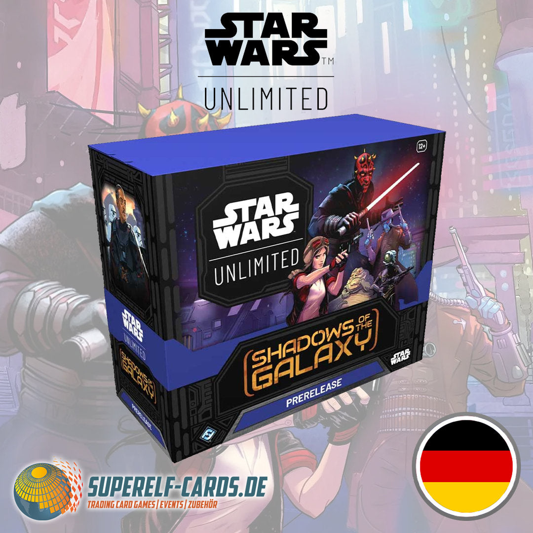 Star Wars: Unlimited - Schatten der Galaxis / Shadows of the Galaxy - Pre-Release Box DE / EN