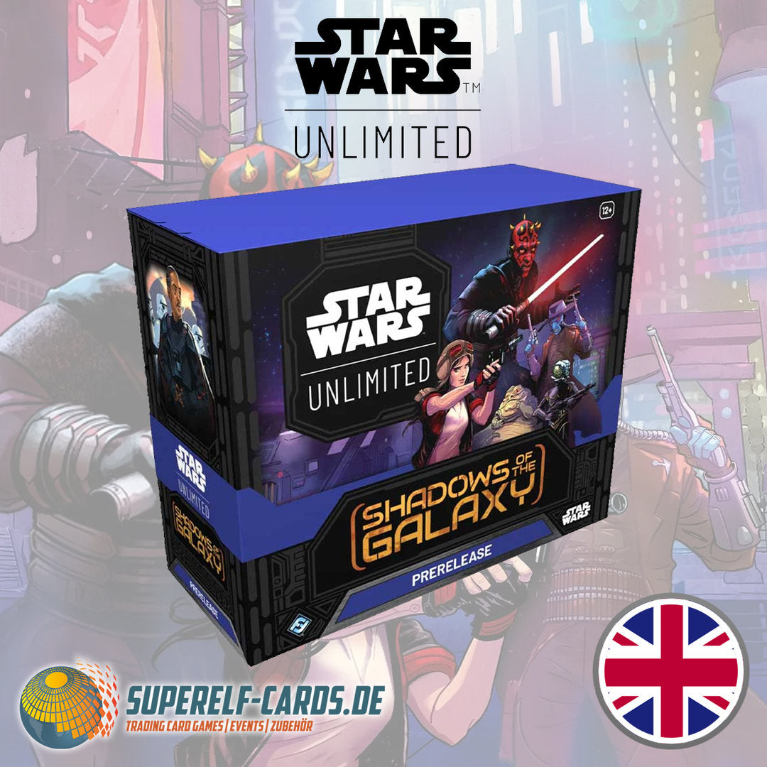 Star Wars: Unlimited - Schatten der Galaxis / Shadows of the Galaxy - Pre-Release Box DE / EN