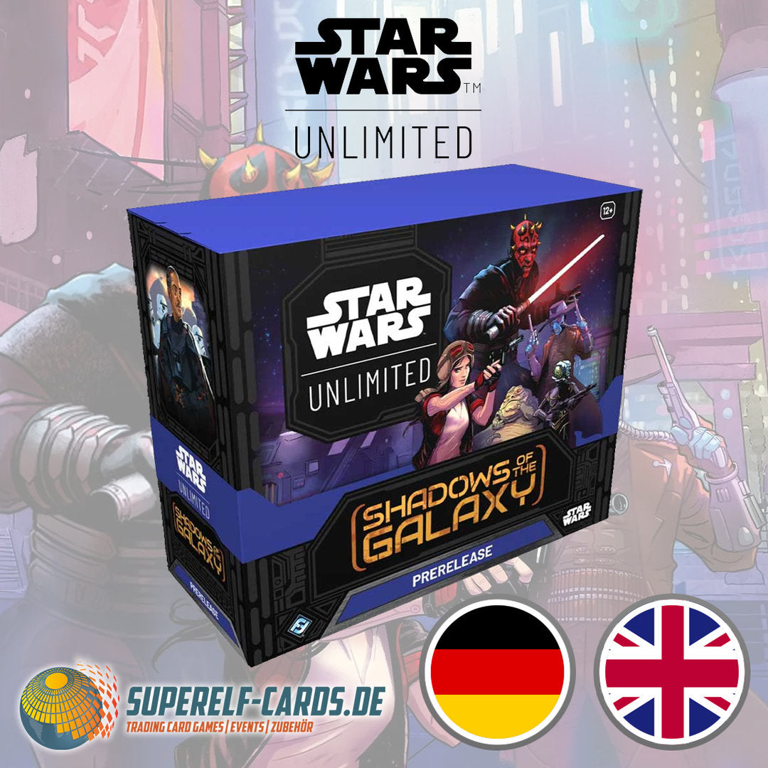 Star Wars: Unlimited - Schatten der Galaxis / Shadows of the Galaxy - Pre-Release Box DE / EN