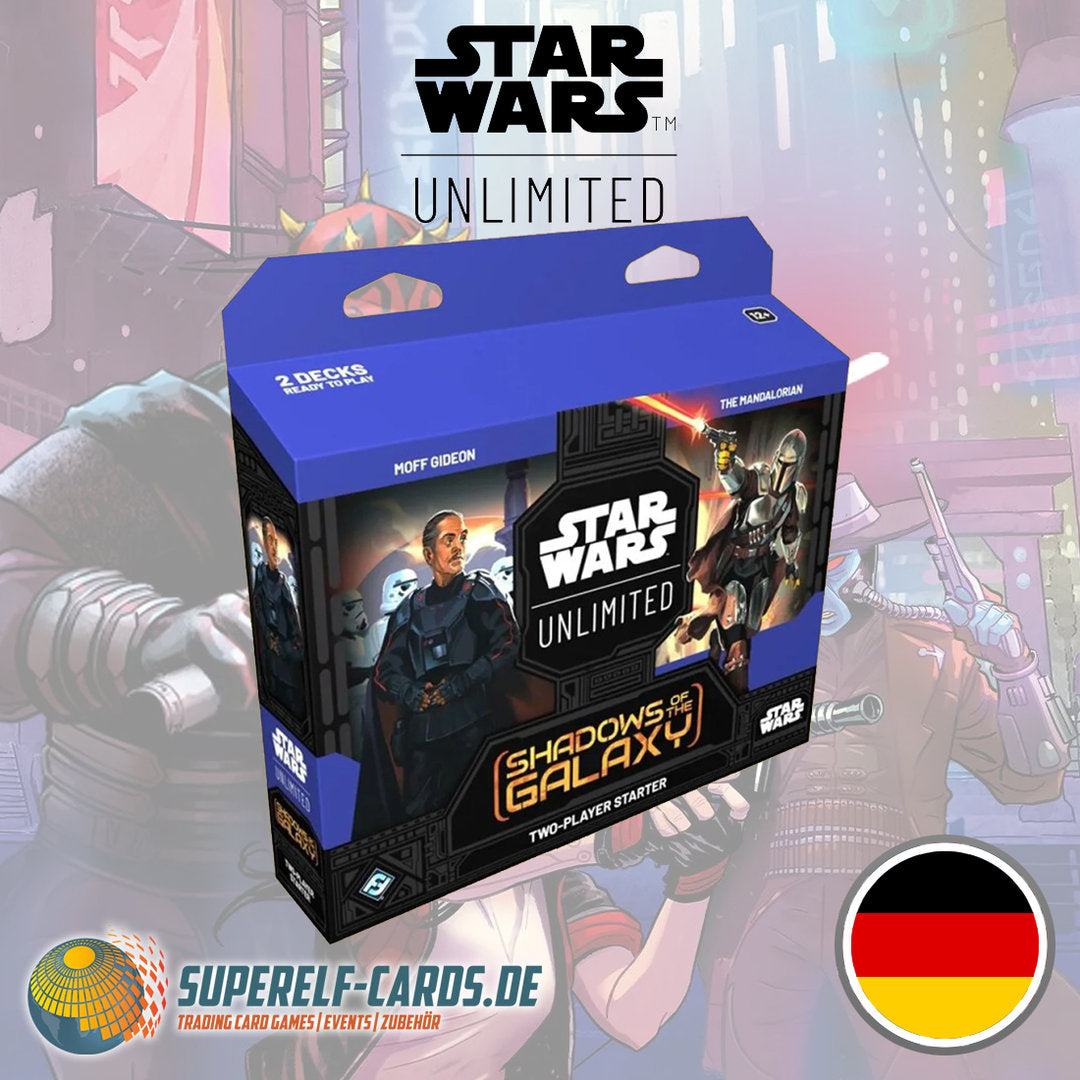 Star Wars: Unlimited - Schatten der Galaxis / Shadows of the Galaxy - Zwei-Spieler-Starter - DE / EN