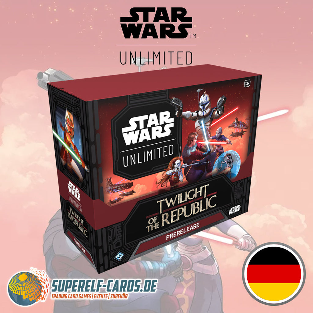Star Wars: Unlimited - Niedergang der Republik / Twilight of the Republic - Pre-Release Box DE / EN