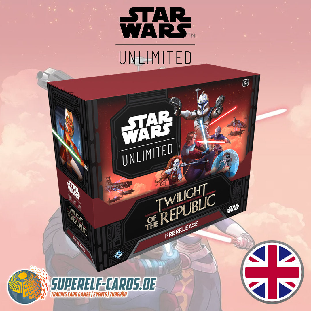 Star Wars: Unlimited - Niedergang der Republik / Twilight of the Republic - Pre-Release Box DE / EN