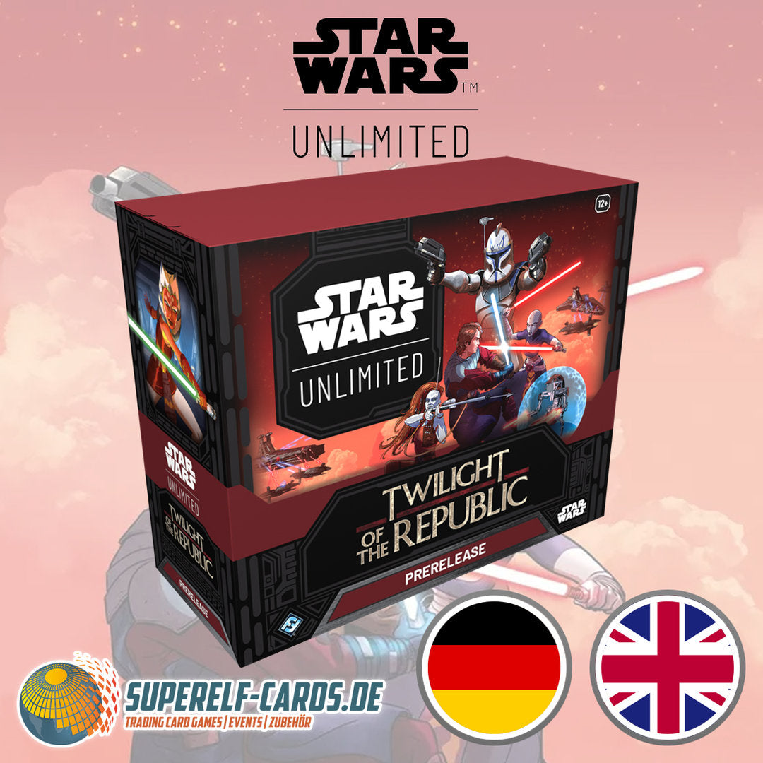 Star Wars: Unlimited - Niedergang der Republik / Twilight of the Republic - Pre-Release Box DE / EN