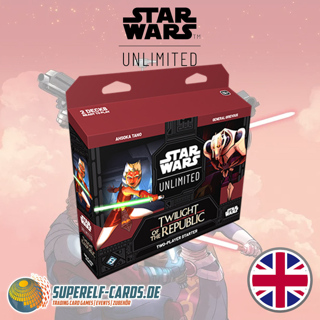 Star Wars: Unlimited - Niedergang der Republik / Twilight of the Republic - Zwei-Spieler-Starter DE / EN