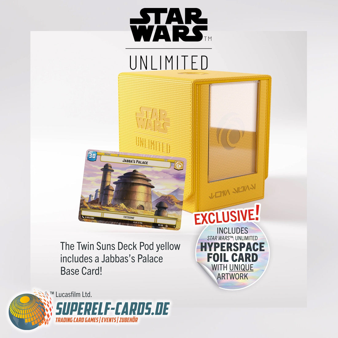 Star Wars: Unlimited - Twin Suns Deck Pod - Verschiedene Farben