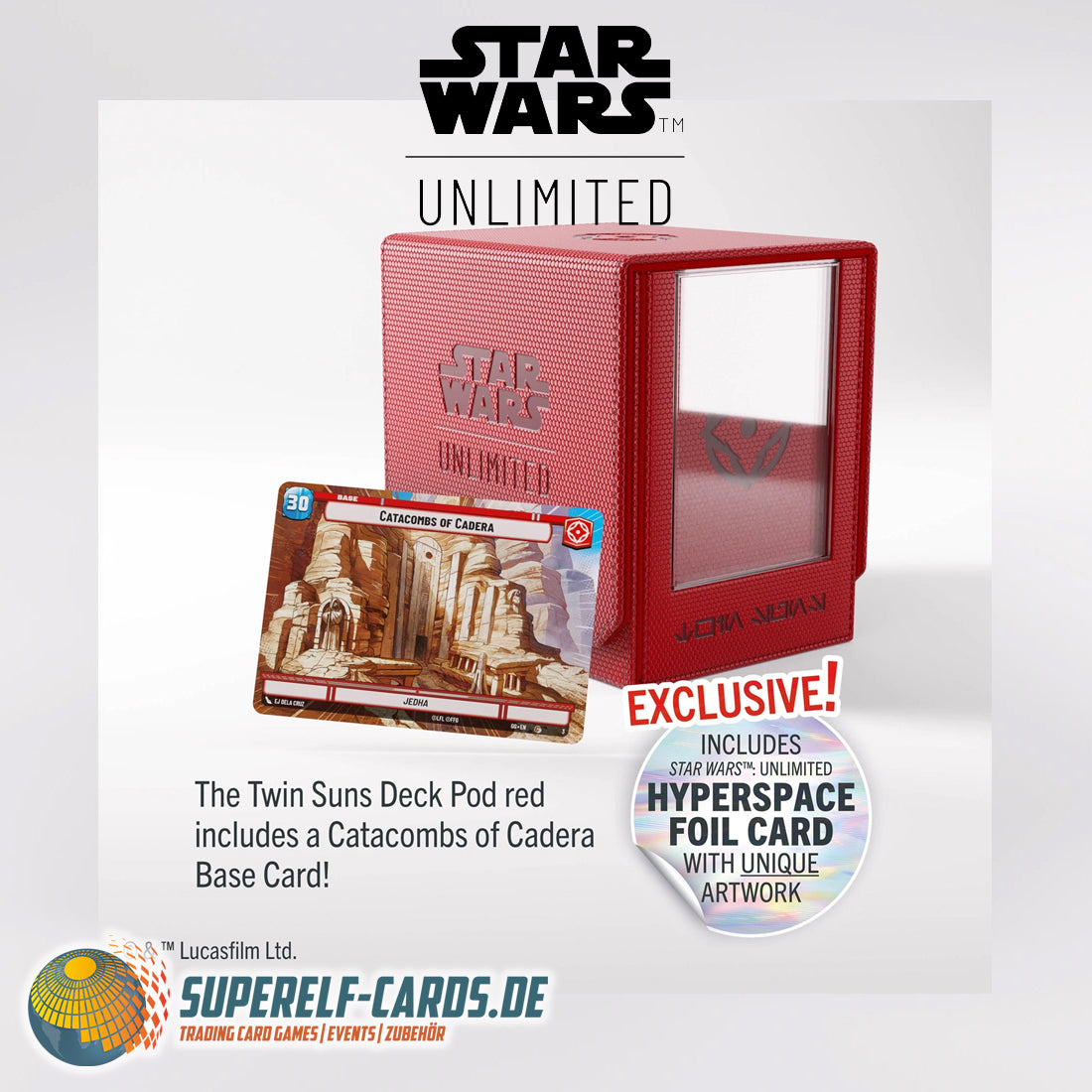 Star Wars: Unlimited - Twin Suns Deck Pod - Verschiedene Farben
