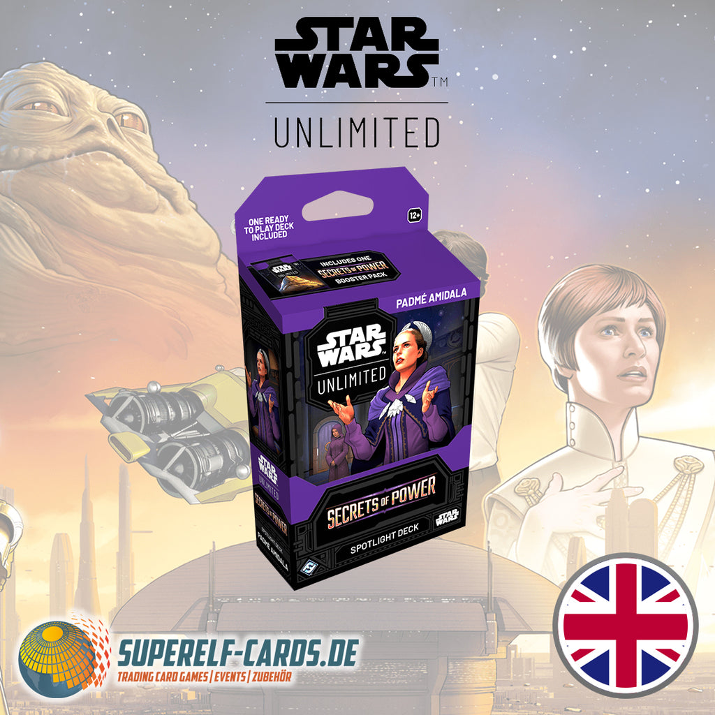 Star Wars: Unlimited - Meister der Intrige / Secrets of Power - Spotlight-Deck: Padmé Amidala DE / EN