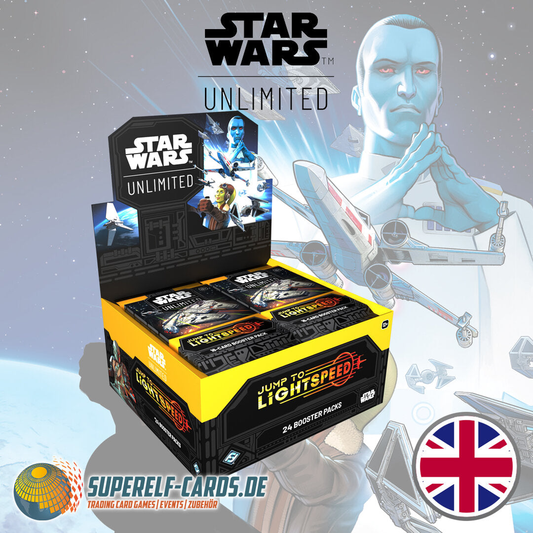 Star Wars: Unlimited - Umschalten auf Lichtgeschwindigkeit / Jump to Lightspeed - Booster Display DE / EN