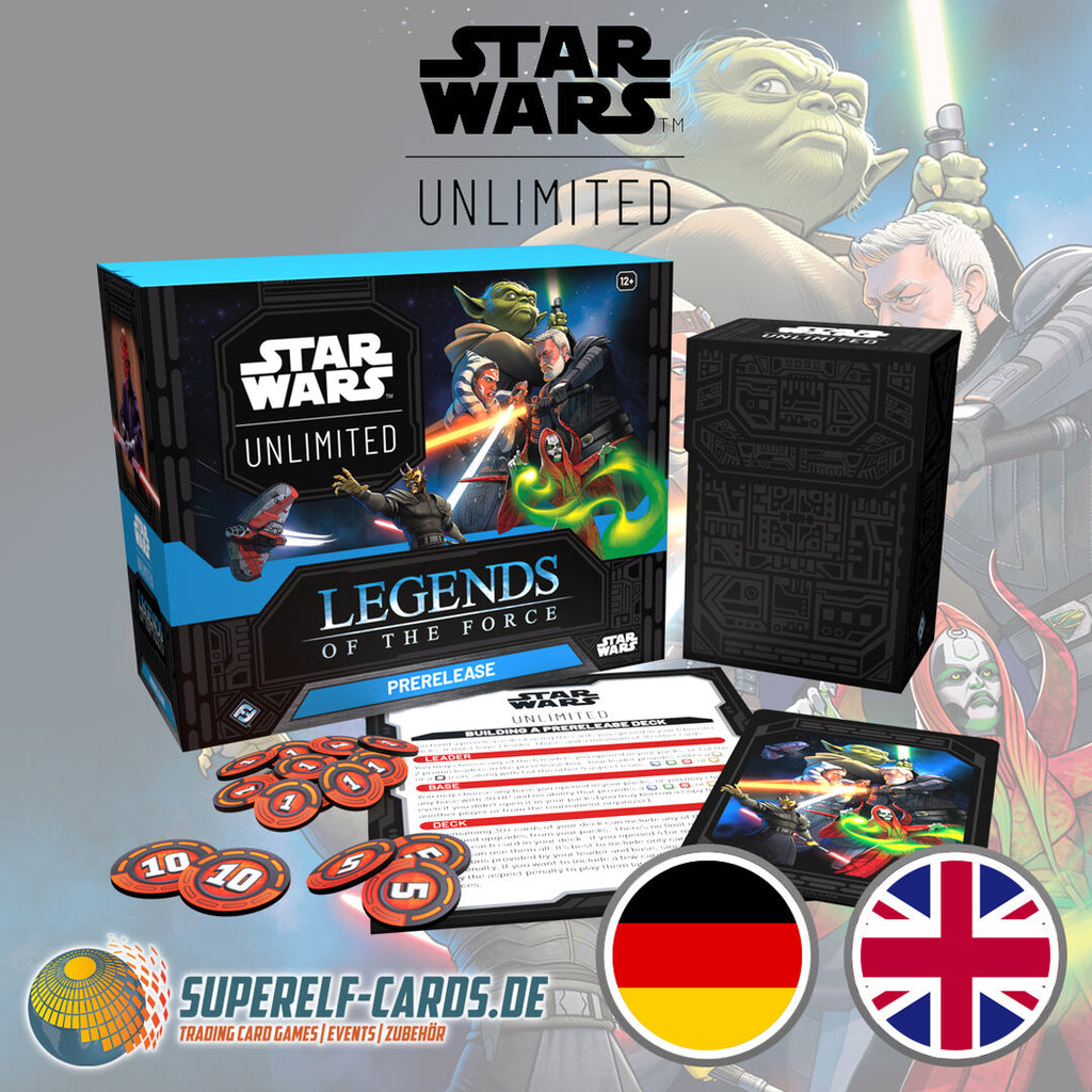 Star Wars: Unlimited - Meister der Intrige / Secrets of Power - Pre-Release Box DE / EN