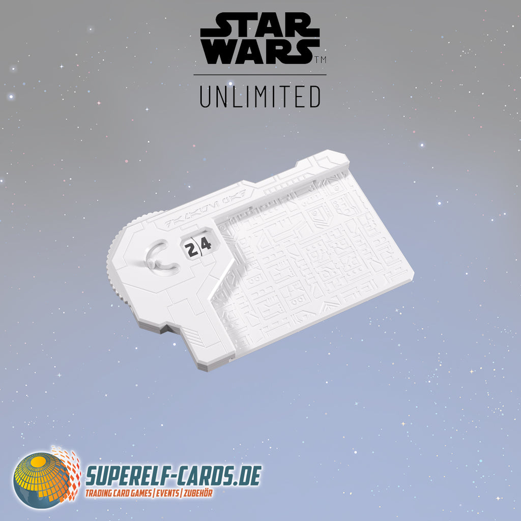 Star Wars: Unlimited - Damage Pad - Weiß / Schwarz