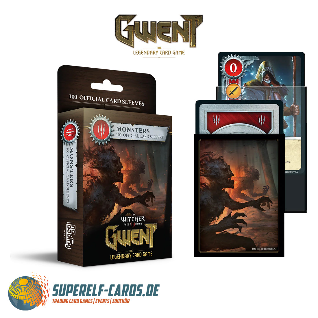 GWENT - Art Sleeves - Verschiedene Motive