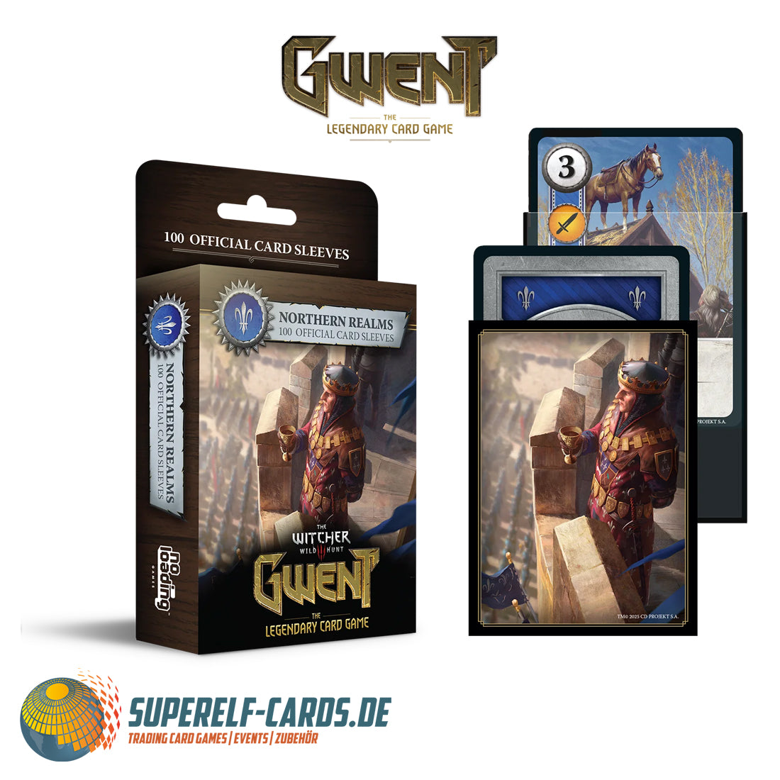 GWENT - Art Sleeves - Verschiedene Motive