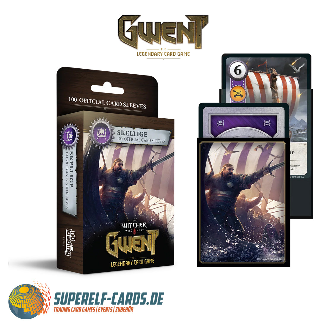 GWENT - Art Sleeves - Verschiedene Motive