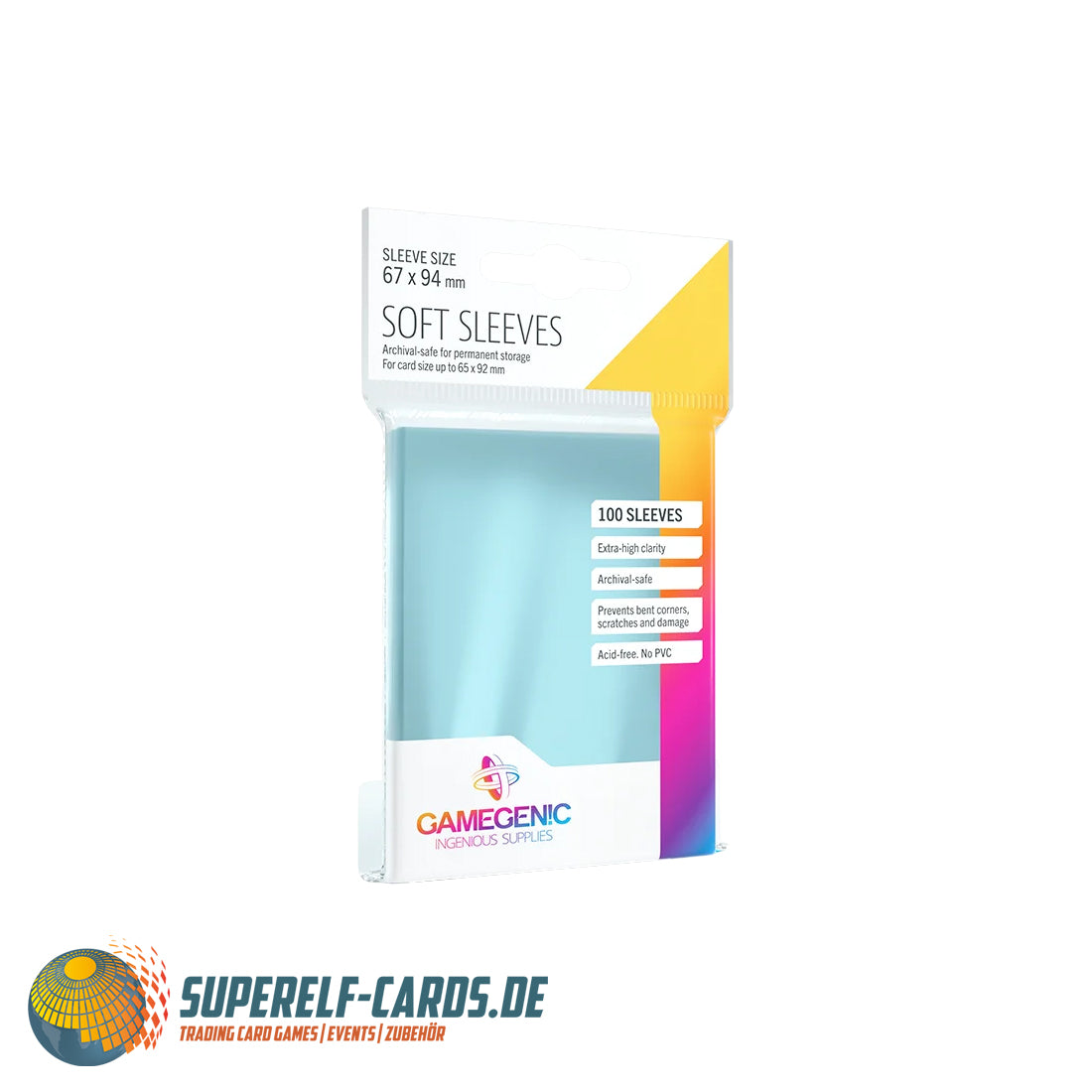 Gamegenic - Soft Sleeves - 100 Stück