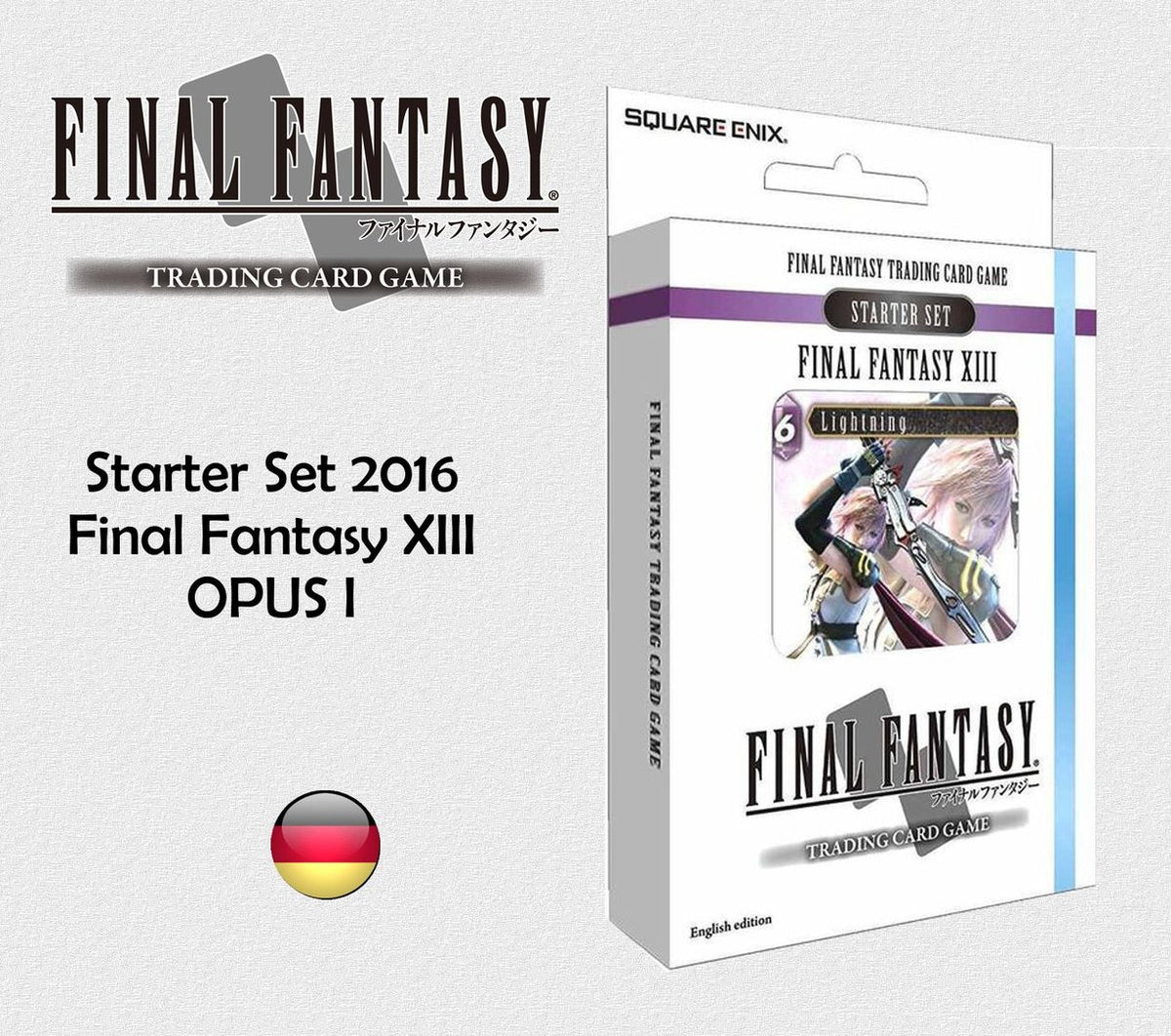 Final Fantasy XIII / 13 Starter Set 2016 - OPUS I - deutsch