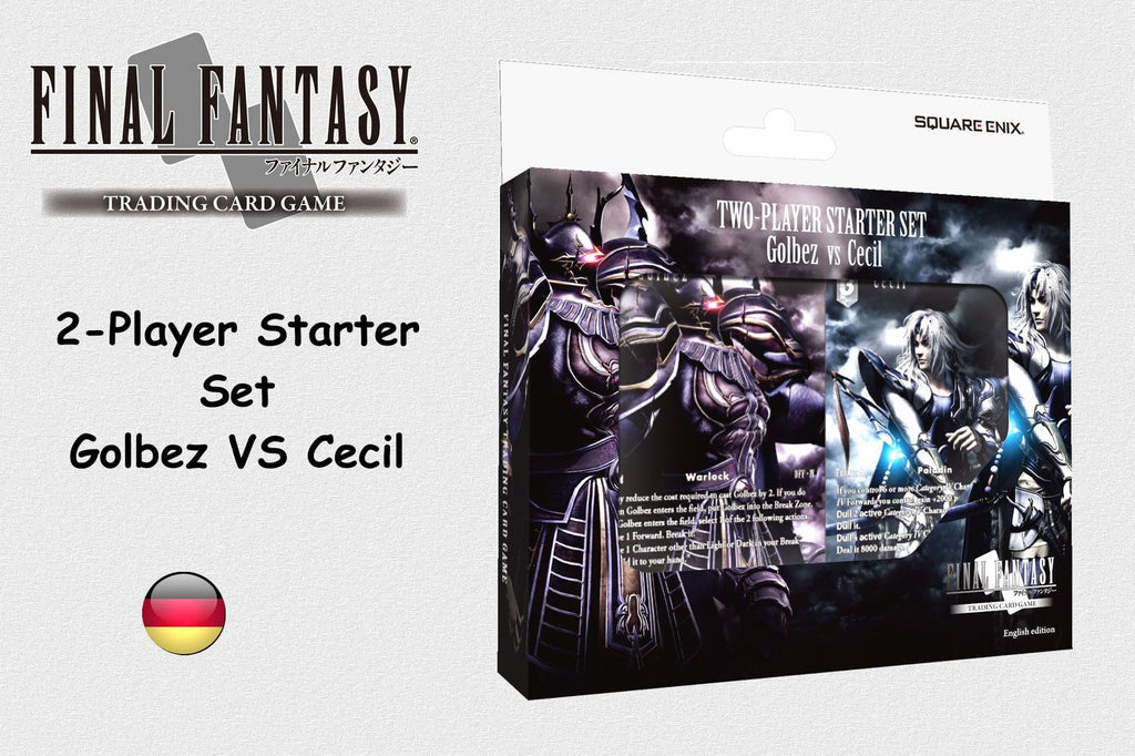 Final Fantasy TCG - 2 Player Starter Deck - Golbez vs Cecil deutsch & englisch