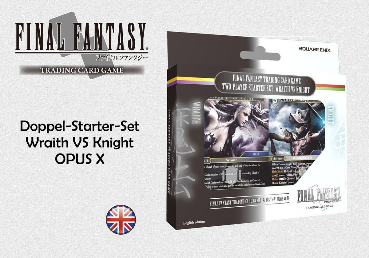 Final Fantasy - 2 Player Starter Versus Deck - Wraith & Knight - OPUS X / 10  deutsch & englisch