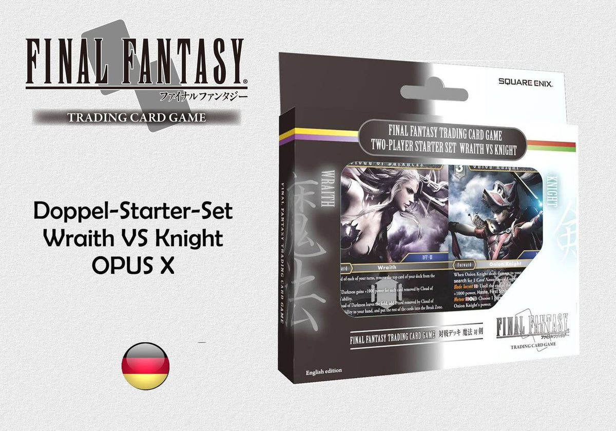 Final Fantasy - 2 Player Starter Versus Deck - Wraith & Knight - OPUS X / 10  deutsch & englisch