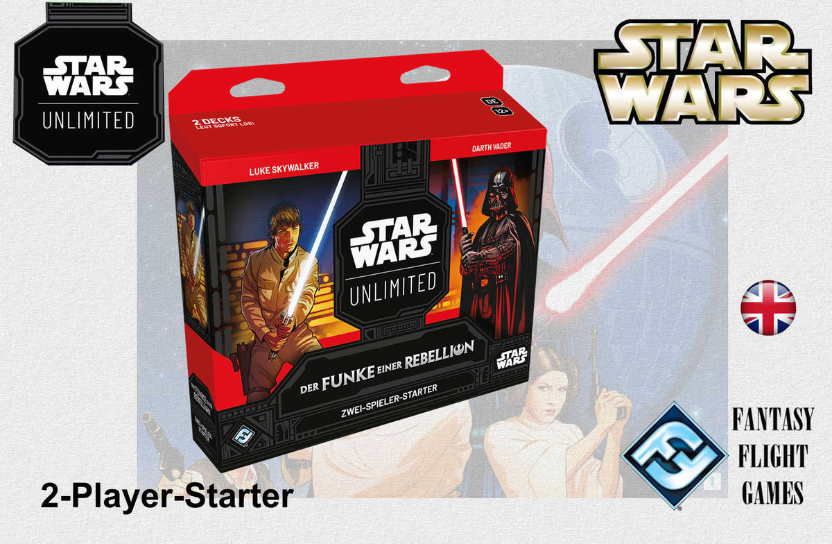 Star Wars: Unlimited - Der Funke einer Rebellion / Spark of Rebellion - Zwei-Spieler-Starter - DE / EN