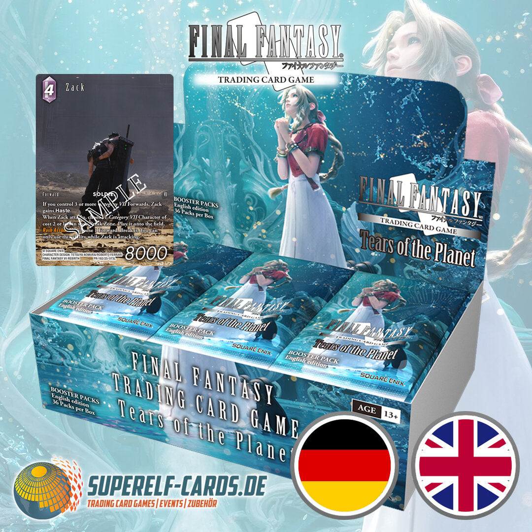 Final Fantasy TCG OPUS 25 / XXV - Tears of the Planet - 36 Booster Display
