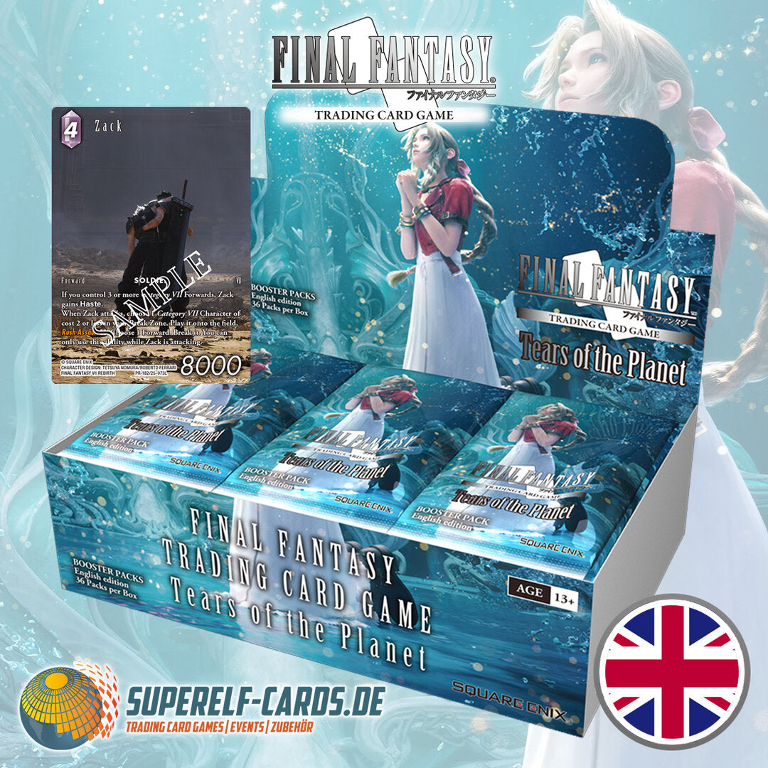 Final Fantasy TCG OPUS 25 / XXV - Tears of the Planet - 36 Booster Display