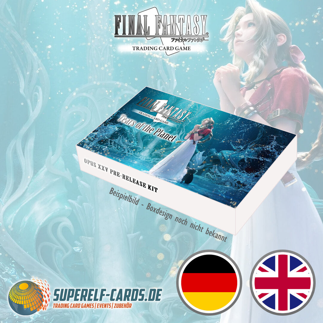 Final Fantasy TCG OPUS 25 / XXV - Tears of the Planet - Pre-Release Kit