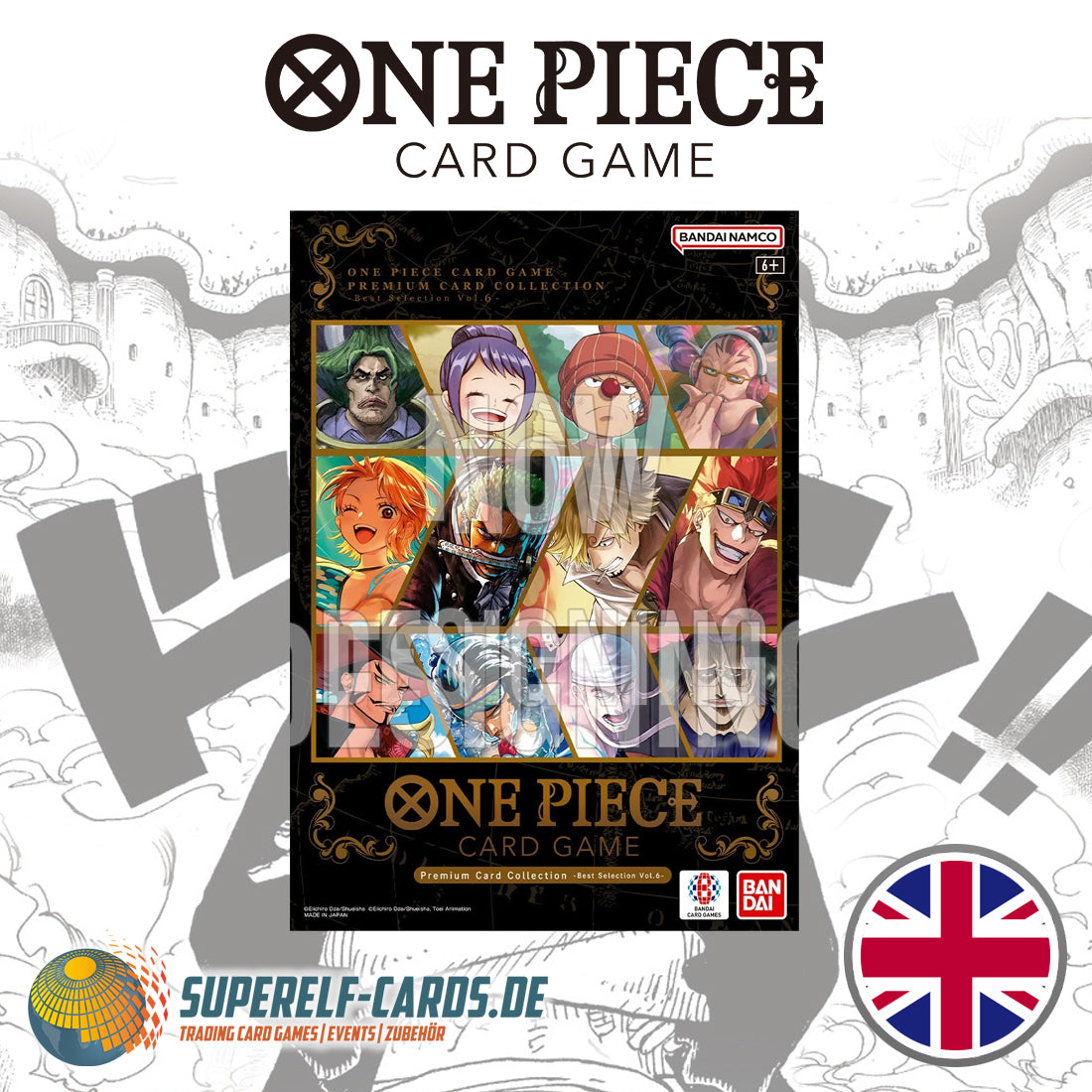 One Piece Card Game Premium Card Collection - Best Selection VOL. 6 - EN