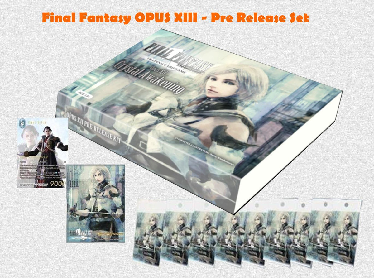 Final Fantasy OPUS 12 / XII  - Crystal Awakening - Pre-Release Kit - deutsch