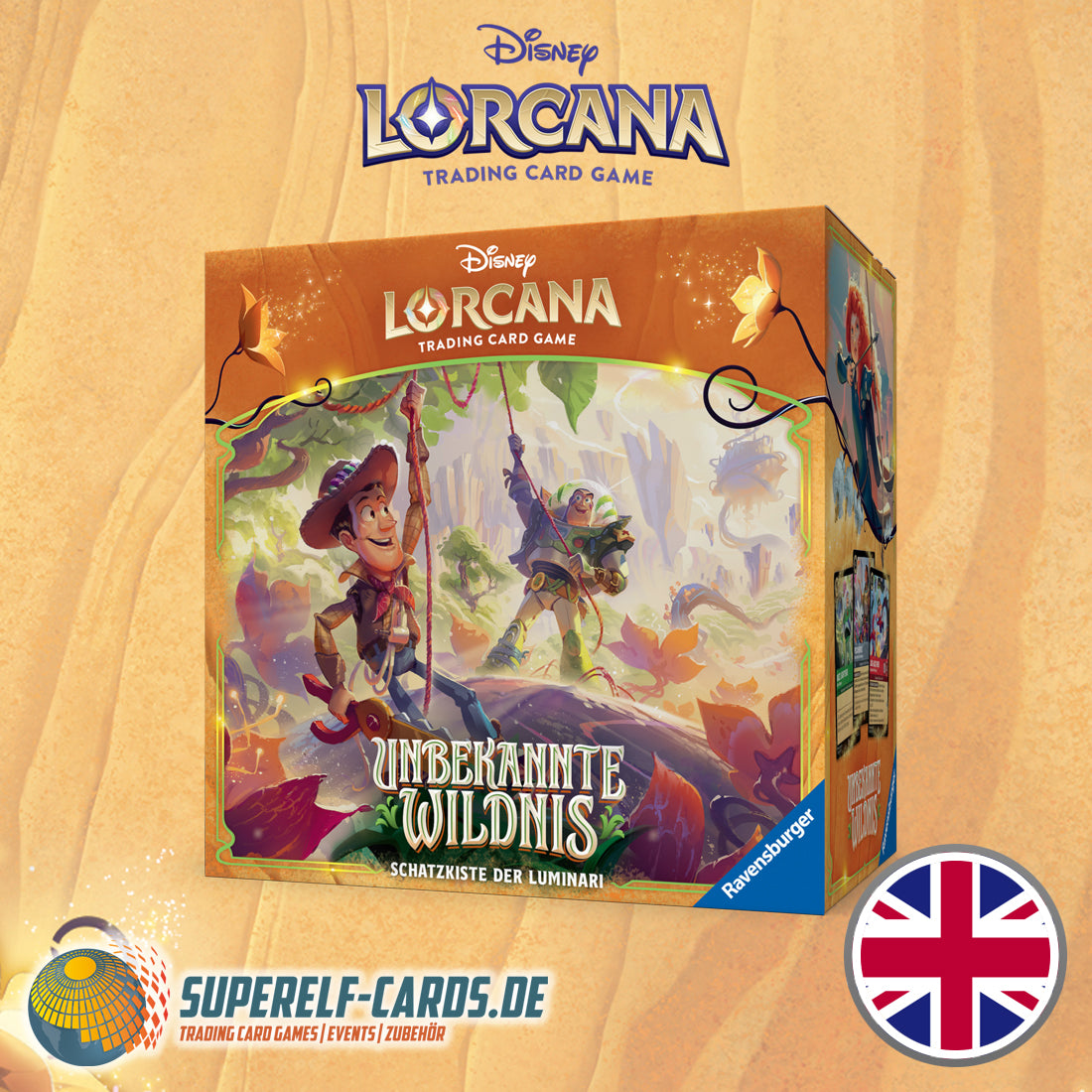 Disney Lorcana - Unbekannte Wildnis - Schatzkiste der Luminari DE / EN