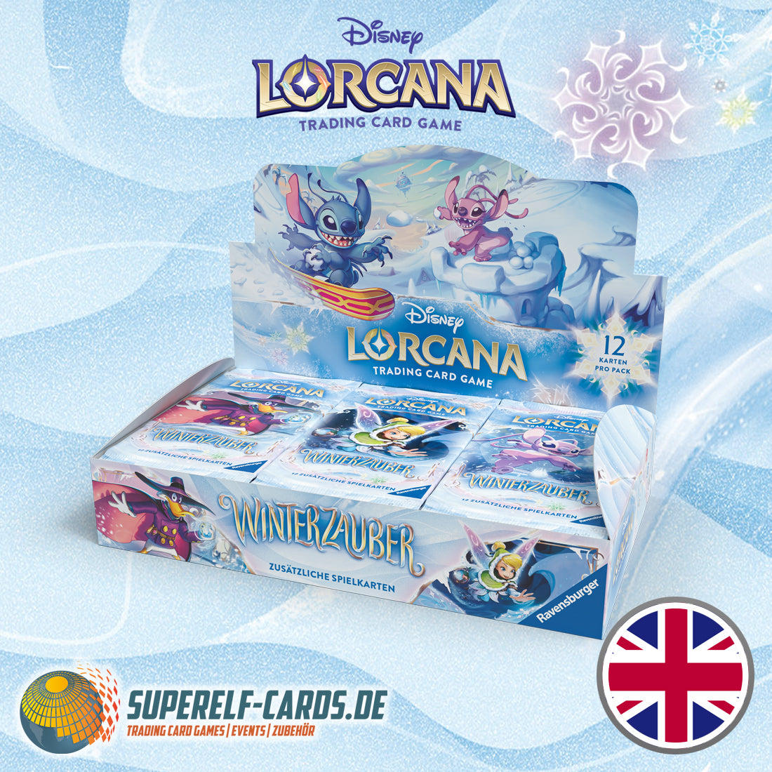 Disney Lorcana - Winterzauber - Display DE / EN