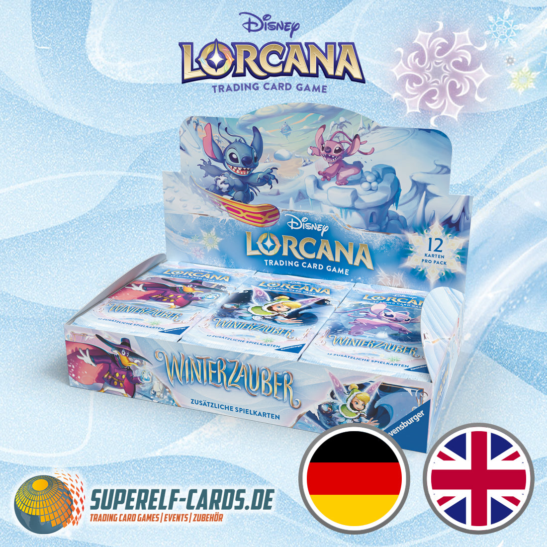 Disney Lorcana - Winterzauber - Display DE / EN