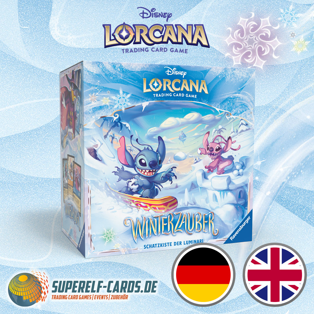 Lorcana - Winterzauber - Schatzkiste der Luminari DE / EN