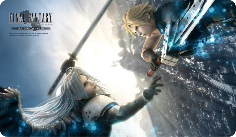 Final Fantasy TCG Spielmatte - Advent Children - Cloud & Sephiroth