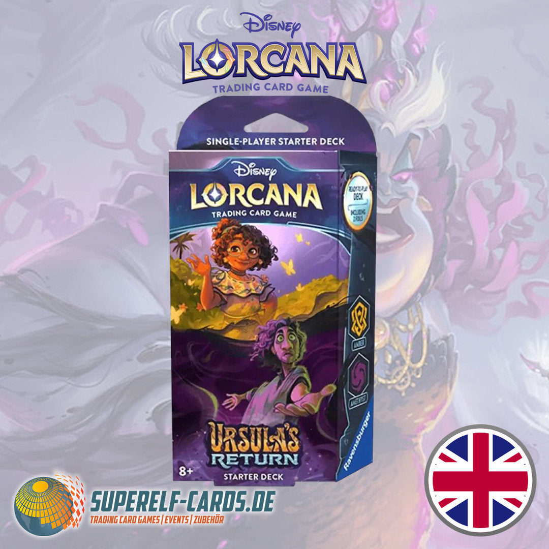 Disney Lorcana TCG - Ursula's Return - Starter Amber/Amethyst - Englisch