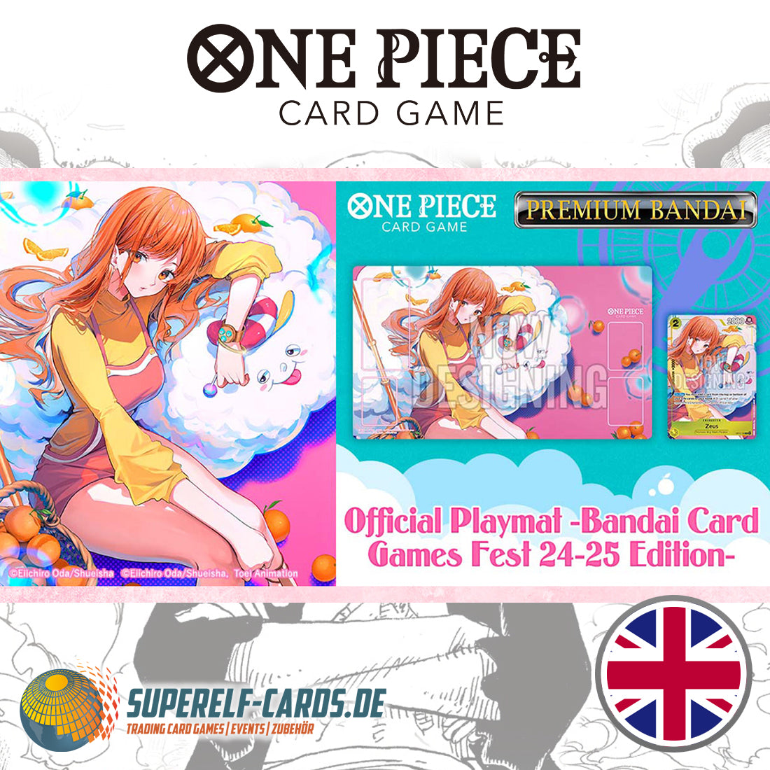 One Piece Card Game Official Playmat - Bandai Card Games Fest 24-25 Edition