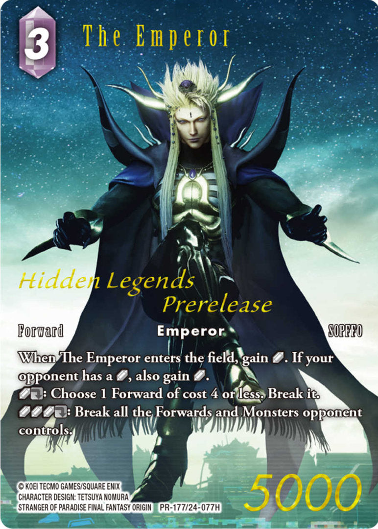 Final Fantasy Opus 24-077 H Der Imperator Blitz